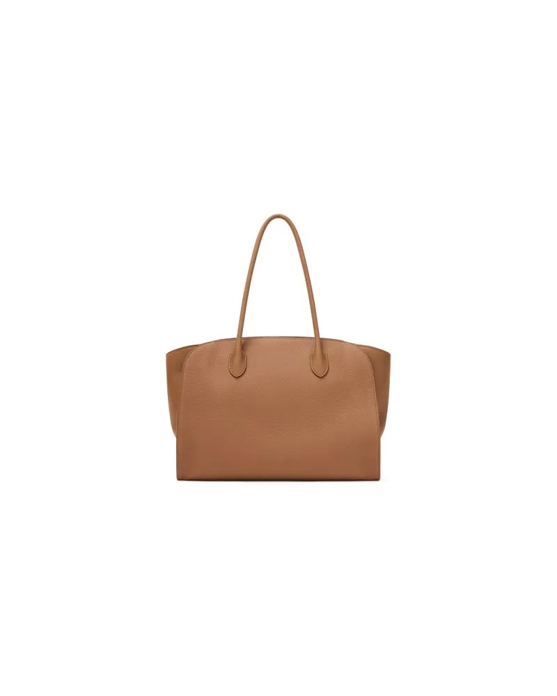 The Row Tote Bag Marlo 14 aus Leder Green