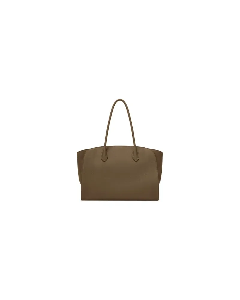 The Row Tote Bag Marlo 14 aus Leder Green