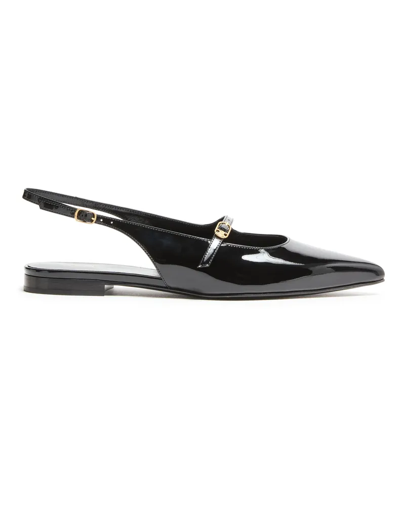 Celine Judy flacher slingback aus kalbslackleder 