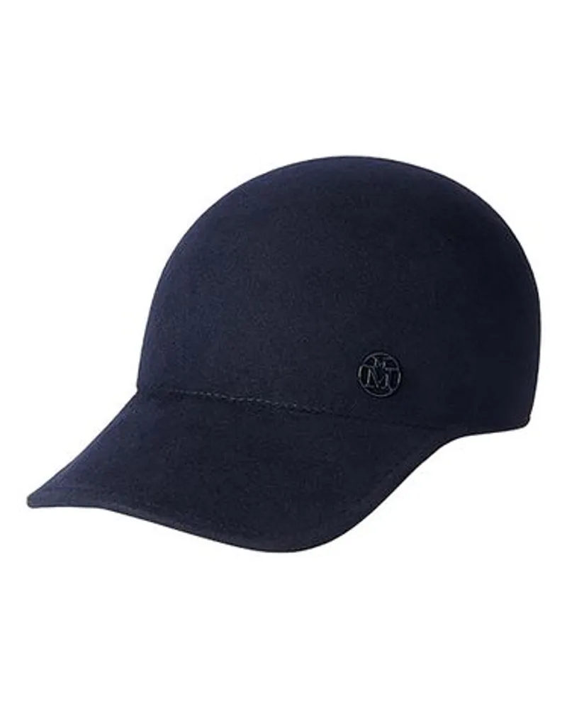 Maison Michel Baseballkappe Tiger Navy