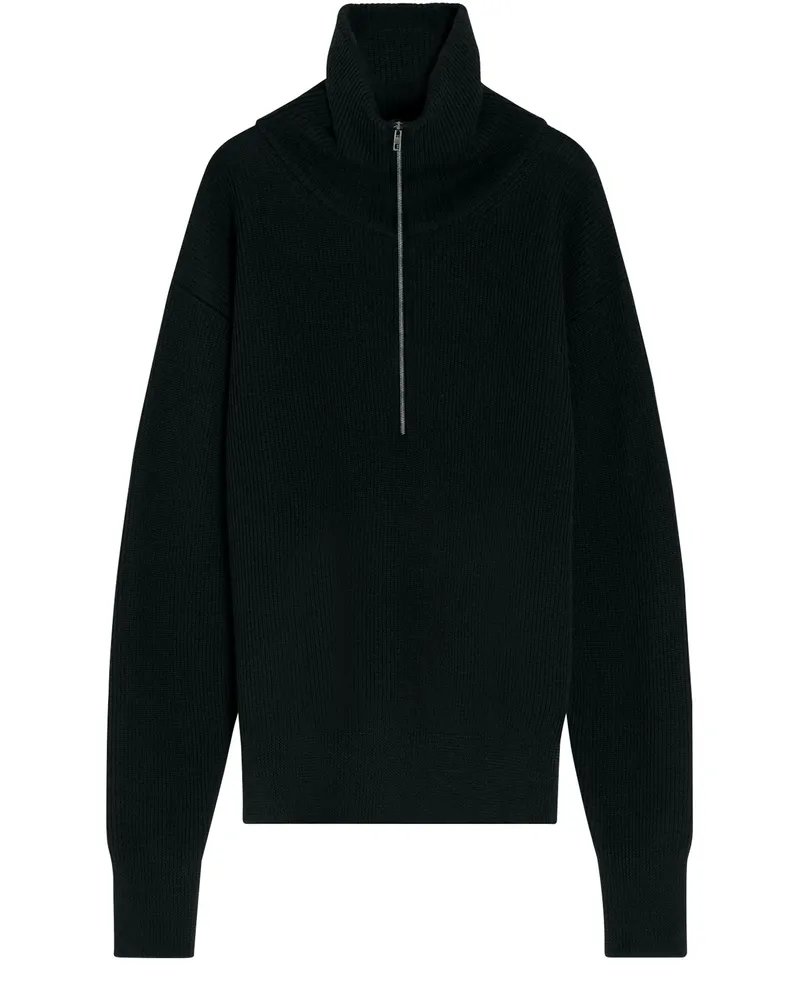 Christophe Lemaire Pullover mit halbem Reißverschluss 