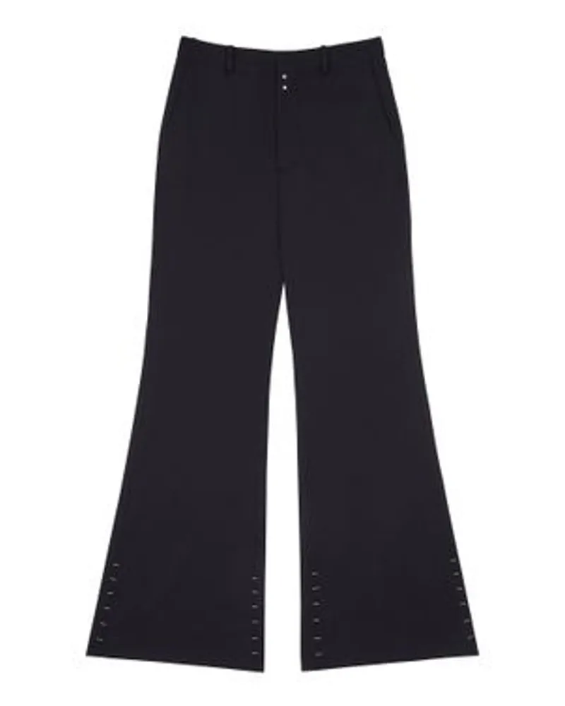 Maison Margiela Hose mit hoher Taille Black