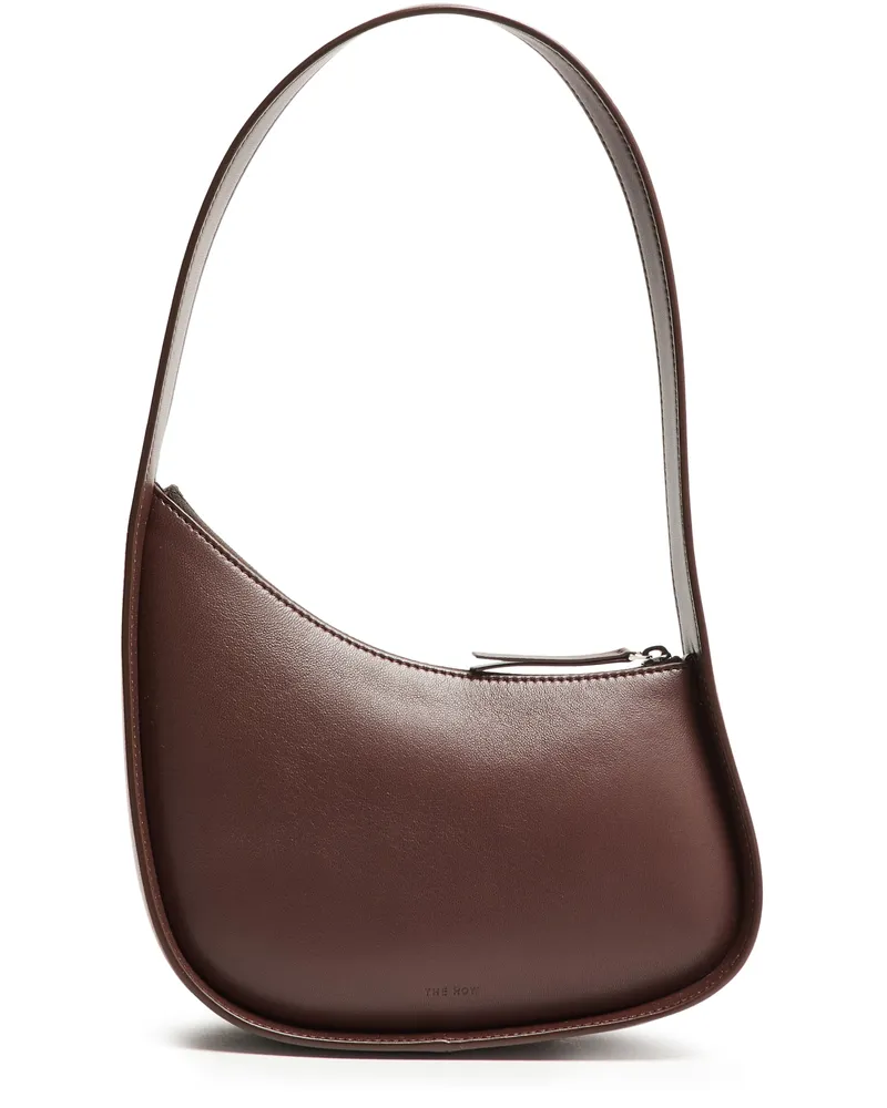 The Row Schultertasche Half Moon aus Leder 
