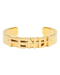 Fendi Bangle Fendigraphy Gold