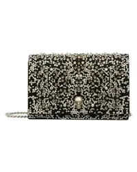 Alexander McQueen Kleine Tasche Skull Black