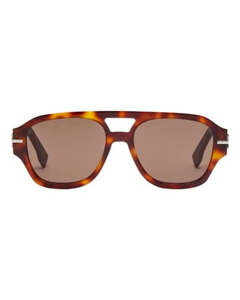 Fendi Fendigraphy Brille Brown