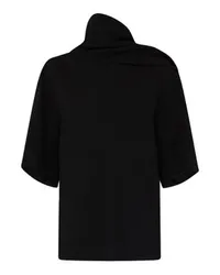 Bottega Veneta Asymmetrisches Oversize-T-Shirt Black