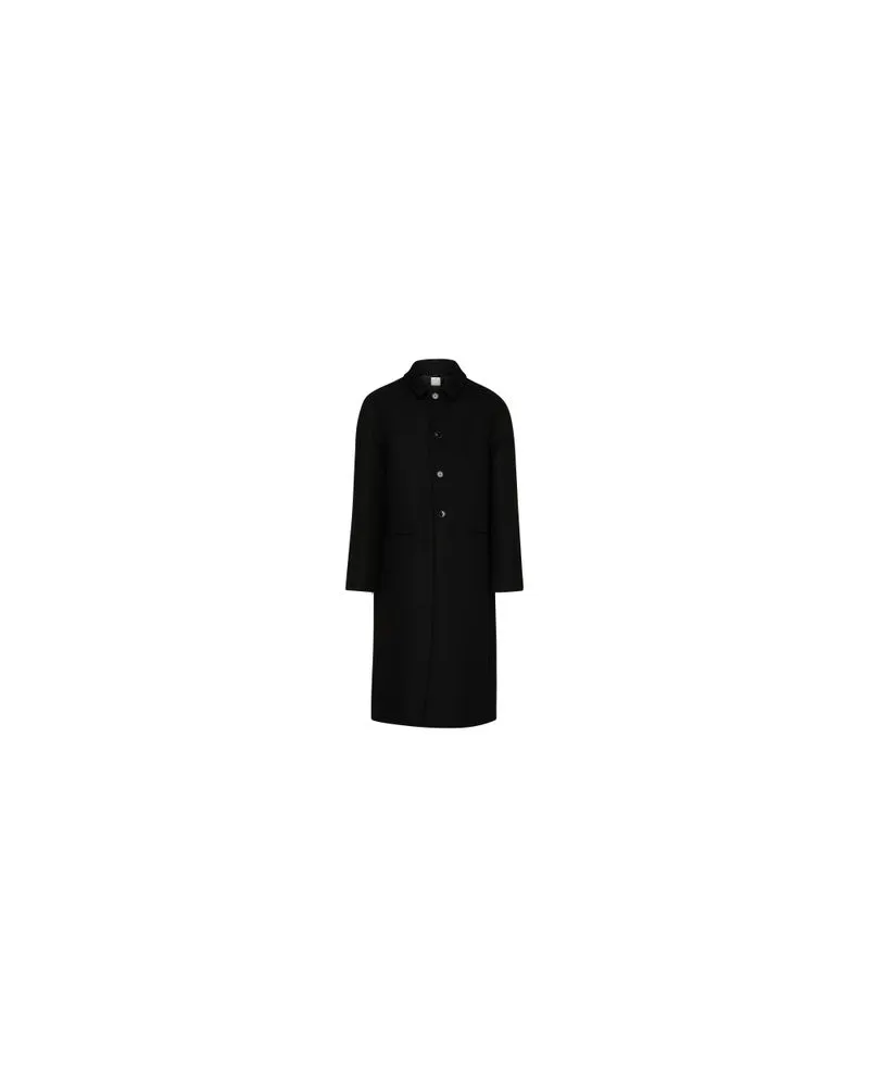 Courrèges Oversize-Mantel Black