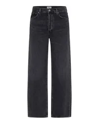 AGOLDE Low slung baggy jeans Black