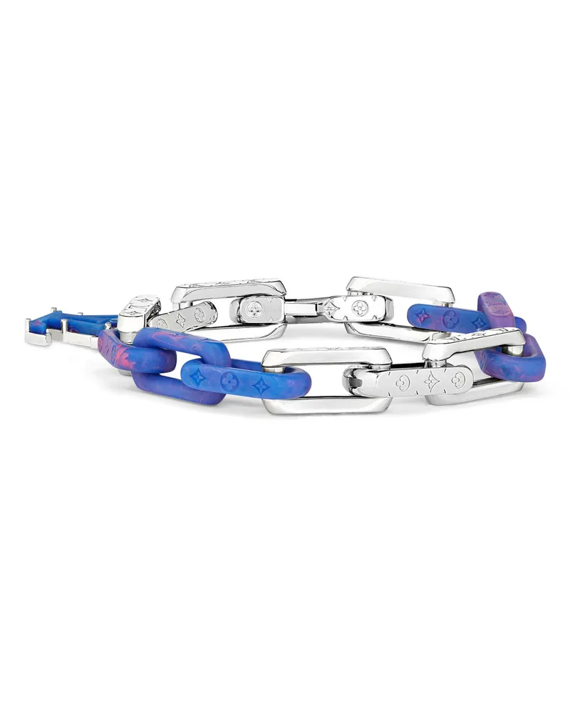 Louis Vuitton Monogram Chain Armband Blue