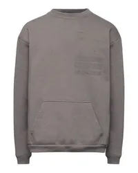 Maison Margiela Printed Jersey Sweatshirt Grey