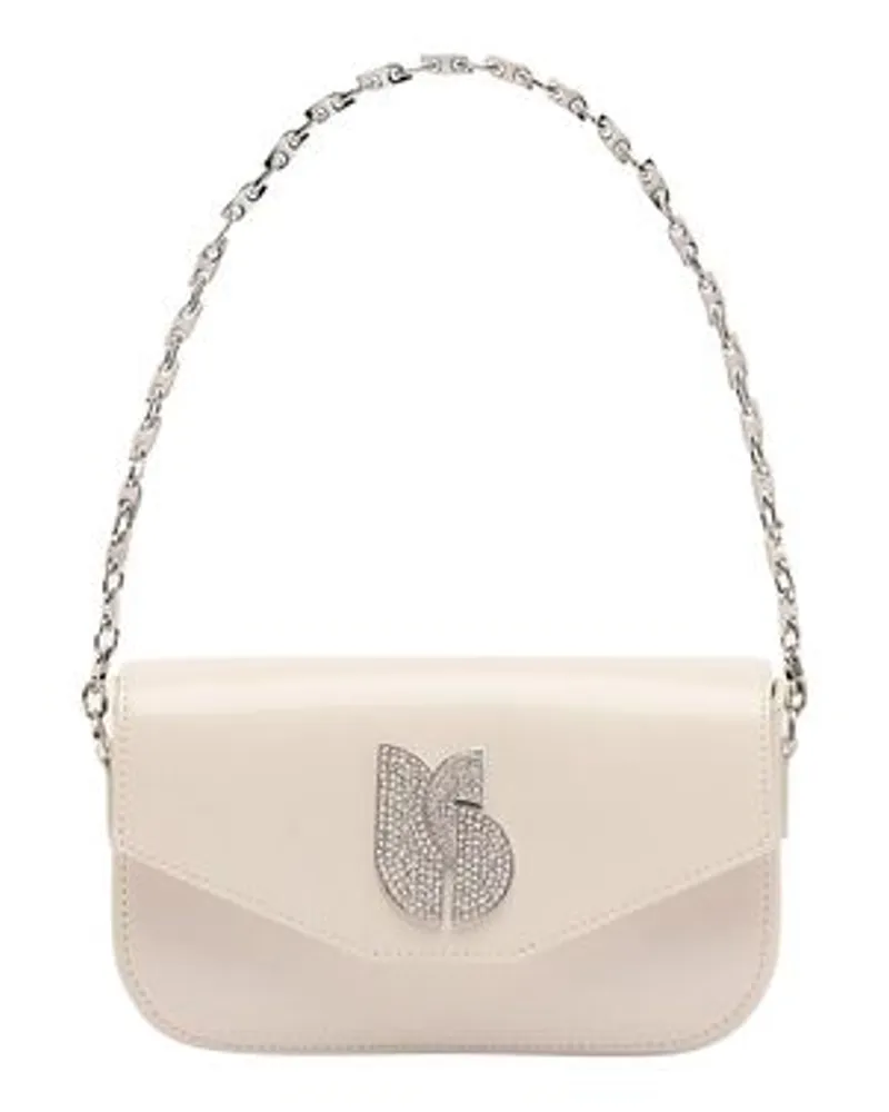 ba&sh Baguette-Tasche White