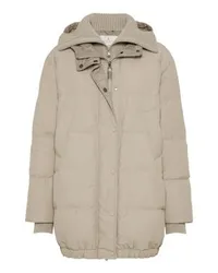 Brunello Cucinelli Daunenjacke Beige