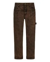 Dolce & Gabbana Worker-Jeans Multicolor