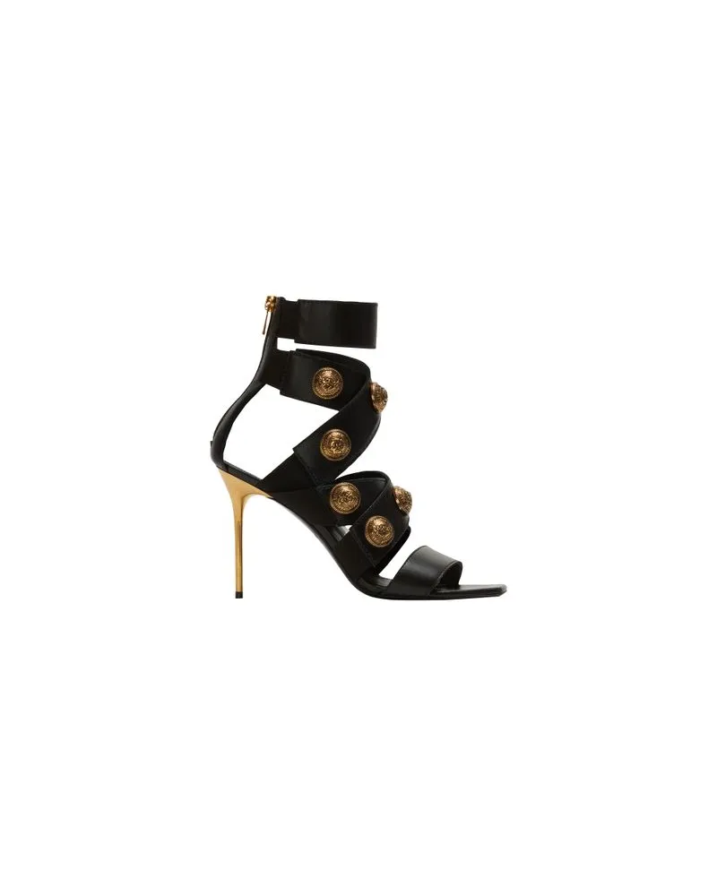 Balmain Ledersandalen Alma Black