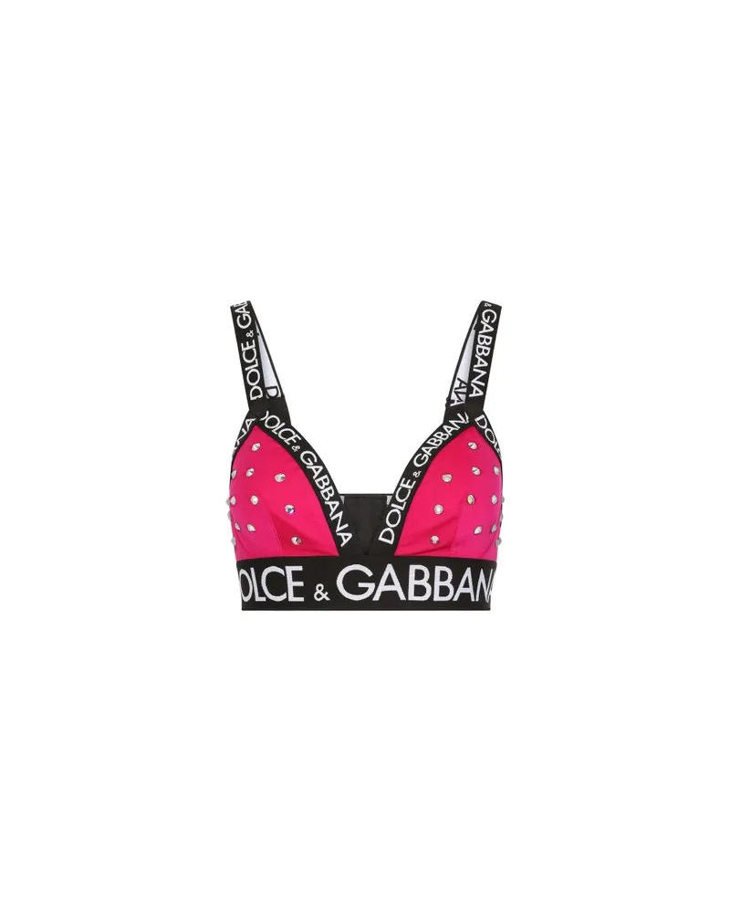 Dolce & Gabbana Triangel-BH Pink