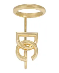 Dolce & Gabbana Langer Ring mit DG-Logo Gold