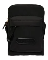 Tom Ford Kuriertasche mit Logo-Patch Black