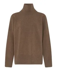 Róhe Klassischer Rollkragenpullover Brown