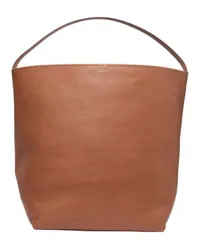 The Row Große N/S Park Tote Brown