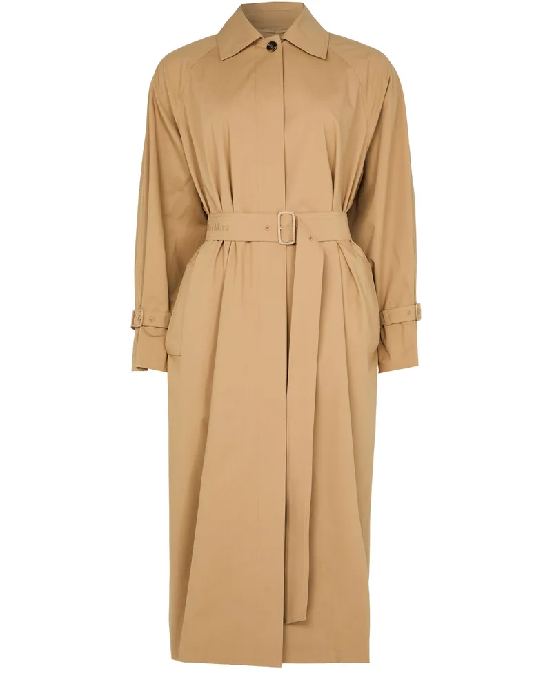 Max Mara Trenchcoat aus Baumwollpopeline Epoche 
