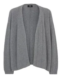 Fendi Offener schmal geschnittener Cardigan Grey