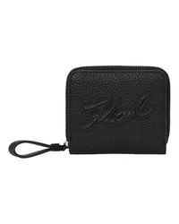 Karl Lagerfeld K/Skuare faltportemonnaie Black