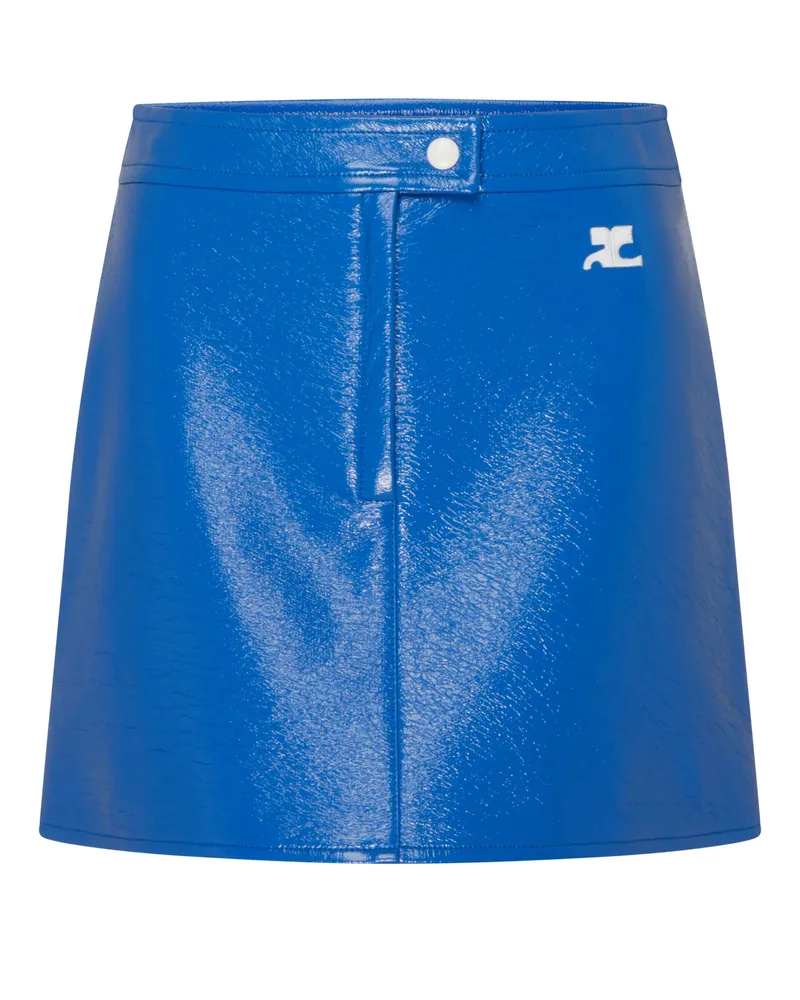 Courrèges Re-Edition Vinyl-Minirock 
