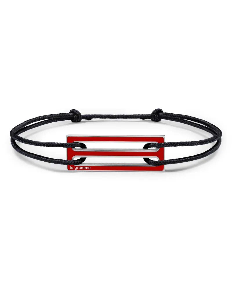 Le Gramme Kordelarmband 2,5 g Red