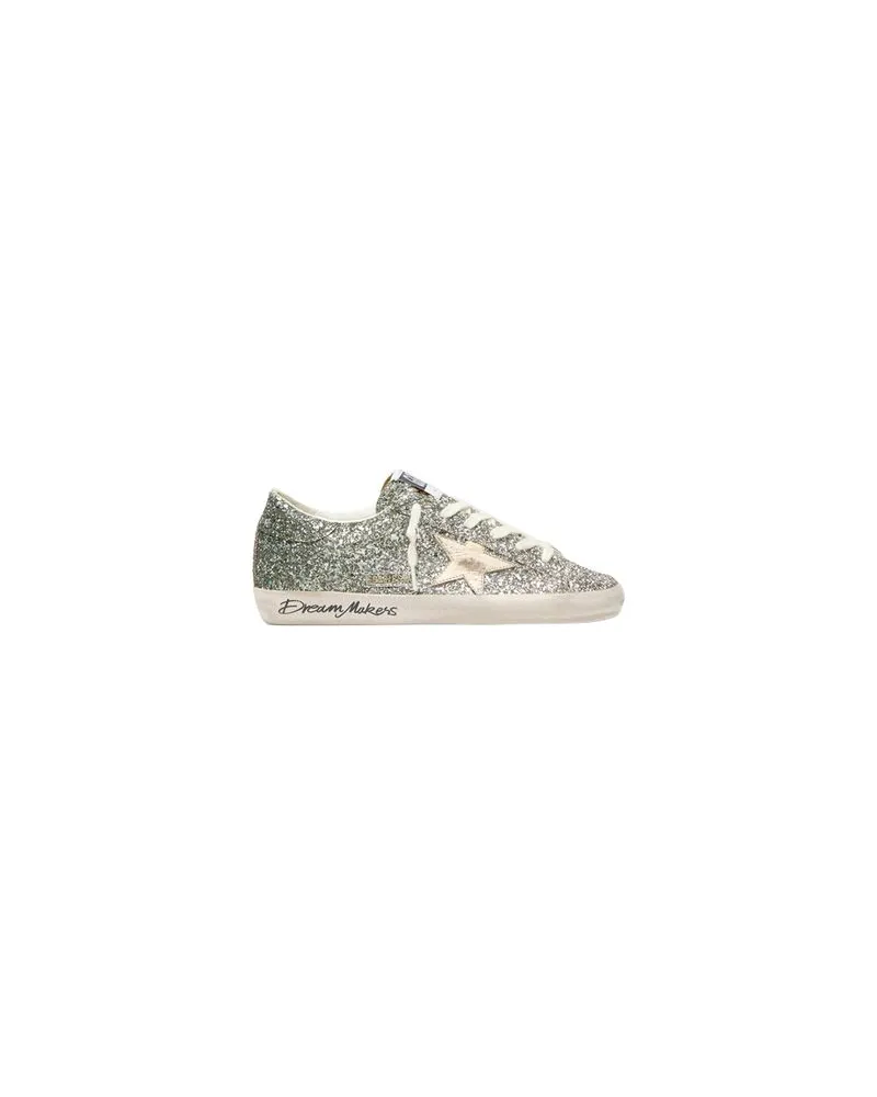 Loewe Sandalen Petal Anagram aus Lammleder Silver