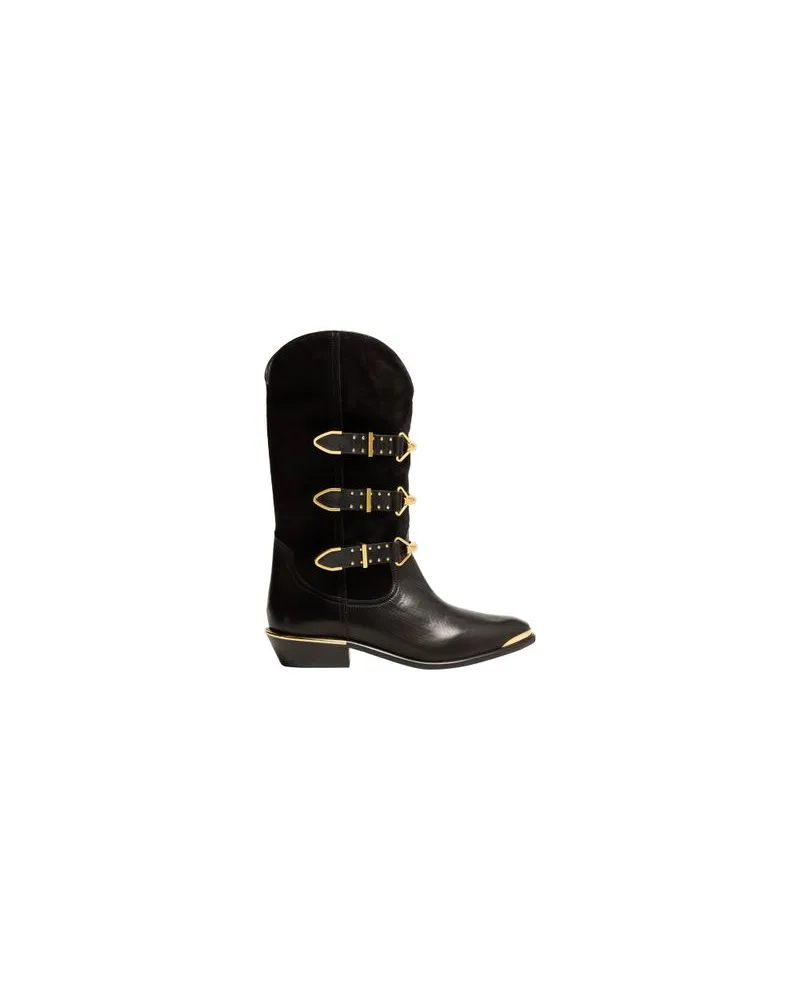 Isabel Marant Cowboystiefel Mexia Black