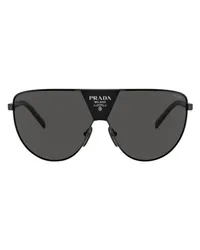 Prada Rechteckige Sonnenbrille 0PR 69zs Black