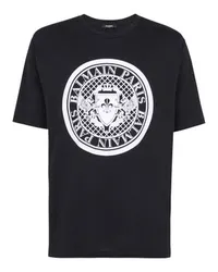 Balmain T-Shirt Balmain Coin Black