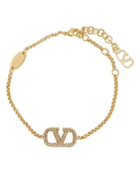 Valentino Garavani Armband V Logo Gold