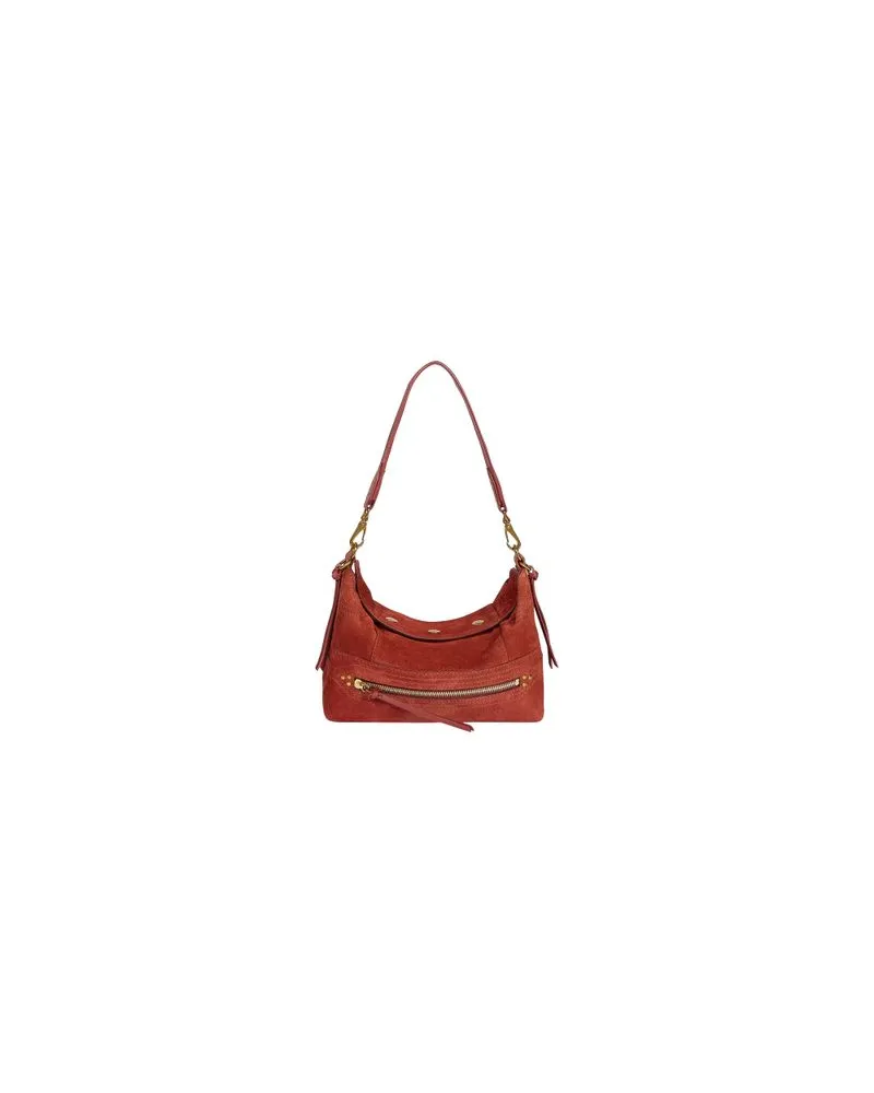 Isabel Marant Lederjacke Valina Red