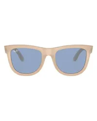 Ray Ban Karree-Sonnenbrille Wayfarer Reverse Beige