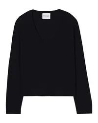 Closed Pullover im Boxy Style mit V-Ausschnitt Black