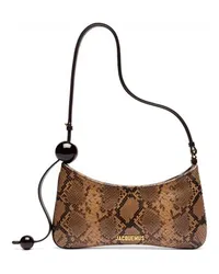 Jacquemus Le Bisou Perle Tasche Brown