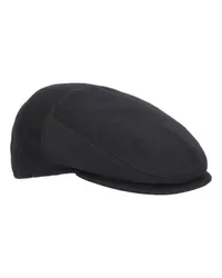 Borsalino Vincenzo flaches Softcap Black