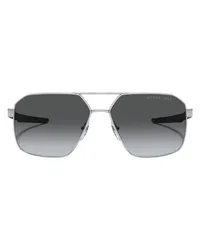 Prada Irregular-Sonnenbrille Silver