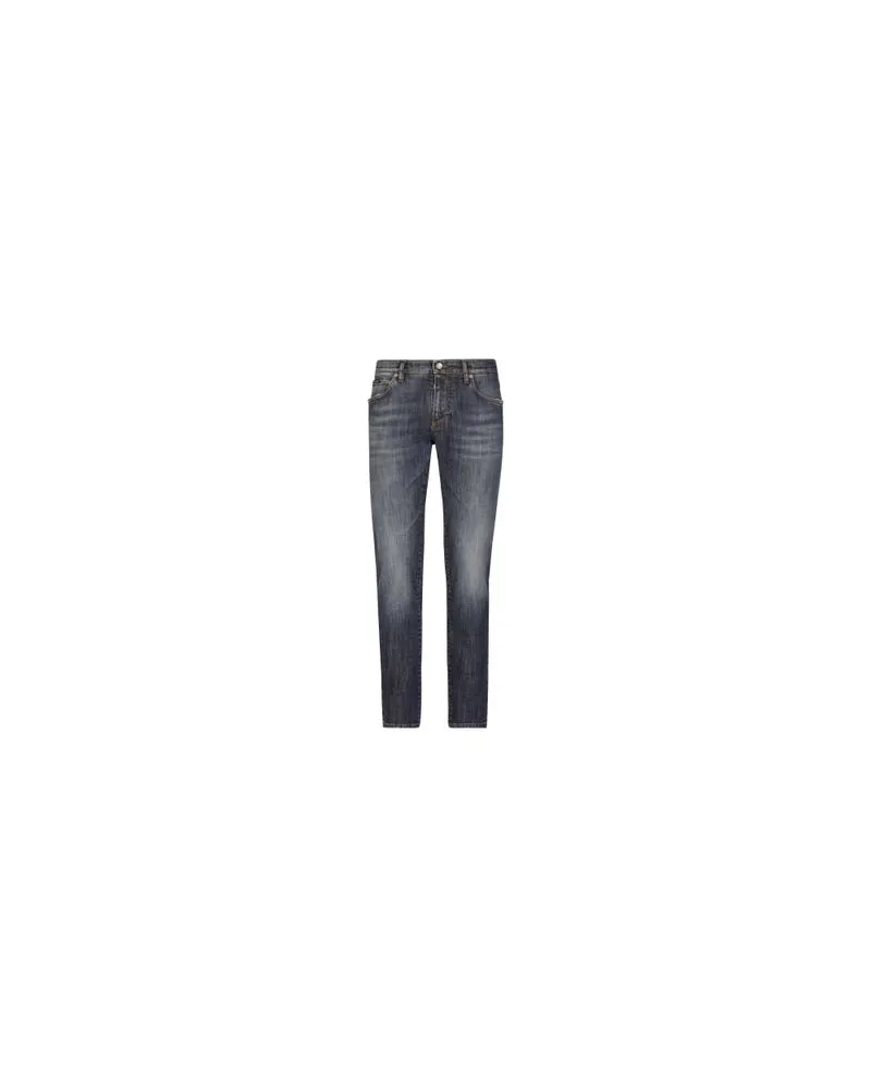 Dolce & Gabbana Slim-Fit-Jeans Multicolor