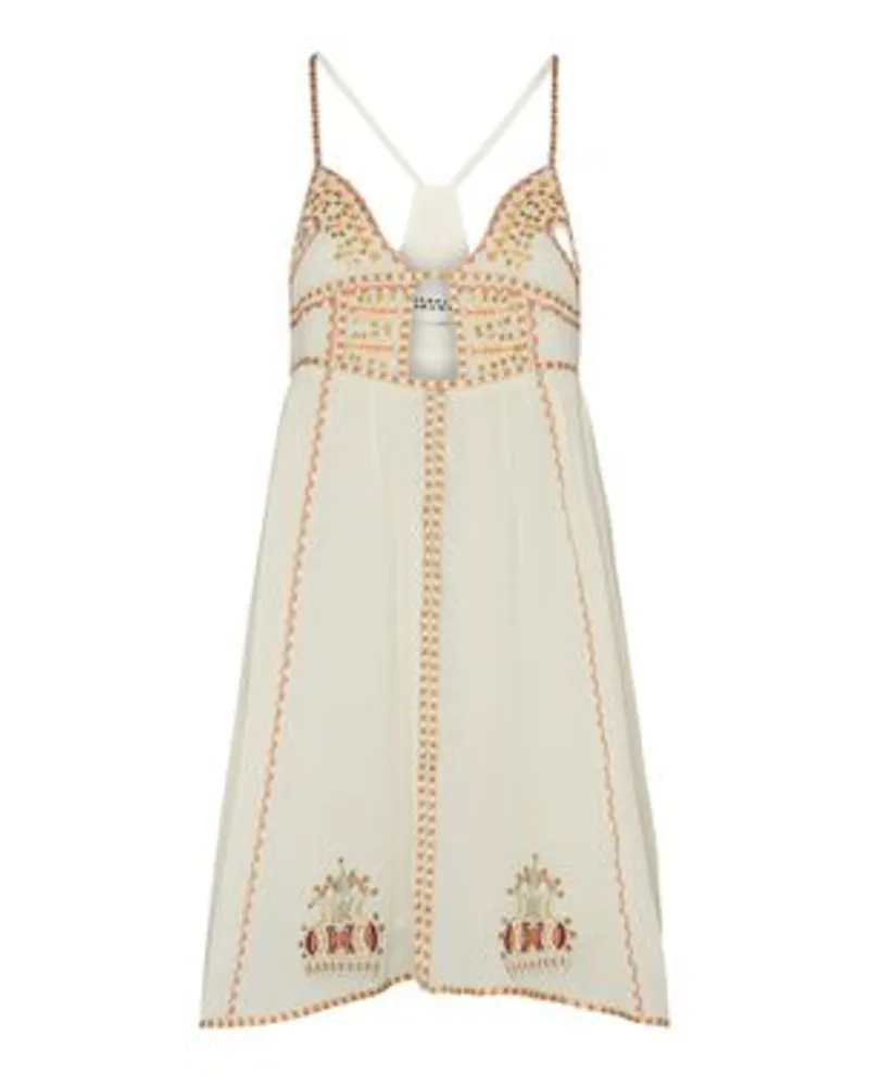 Isabel Marant Kurzes Kleid Bretty Beige