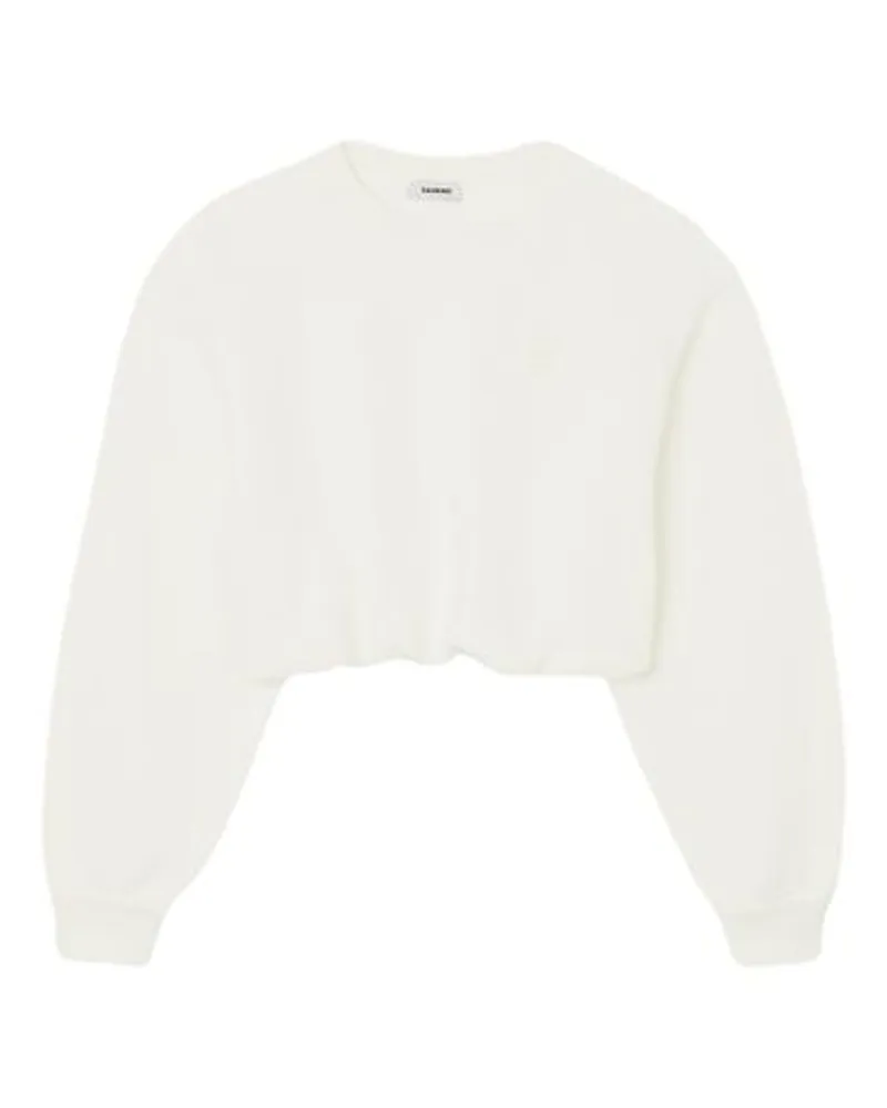 Sandro Kurzes Sweatshirt White