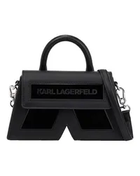 Karl Lagerfeld Ikon K Kleine Crossbody-Tasche Black