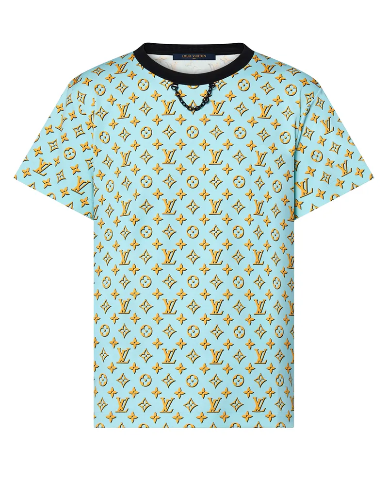 Louis Vuitton T-Shirt mit 3D Monogram-Motiv 