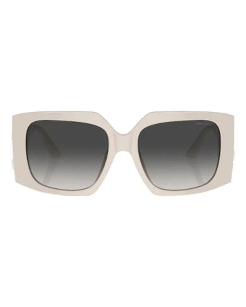 Jimmy Choo Sonnenbrille Butterfly White