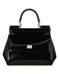 Dolce & Gabbana Kleine Handtasche Sicily Black