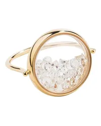 Aurélie Bidermann Ring Chivor Diamanten Gold