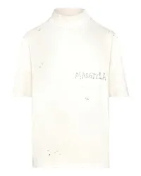 Maison Margiela Handwritten logo T-shirt White