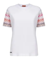 Missoni Rundhals-T-Shirt Multicolor